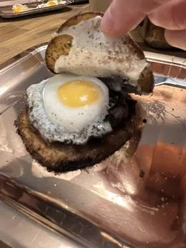 Egg sandwich Stock-Fotos