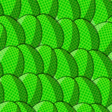 Egg Scale Pattern Stock Illustration