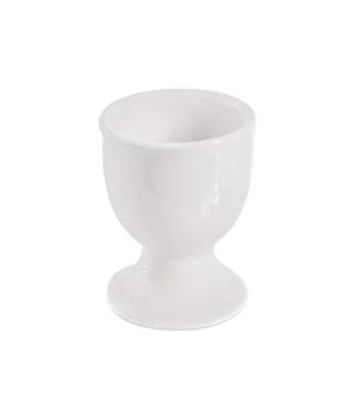 Egg Serving Cups isolated on white background Stock Photos