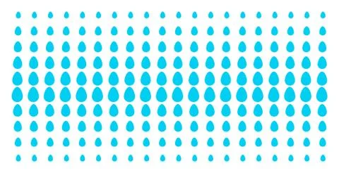 Egg Shape Halftone Array Stock Illustration