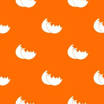 Egg shell pattern seamless Stock Illustration