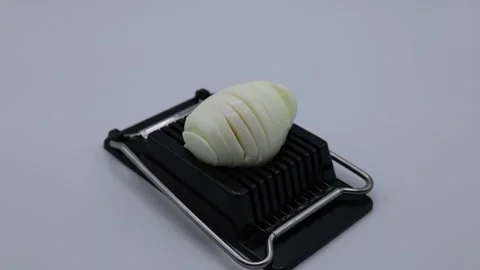 Egg slicer Video stock 304630954