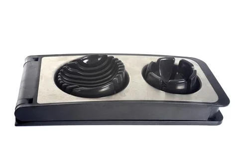 Egg slicer in studio Stock Photos