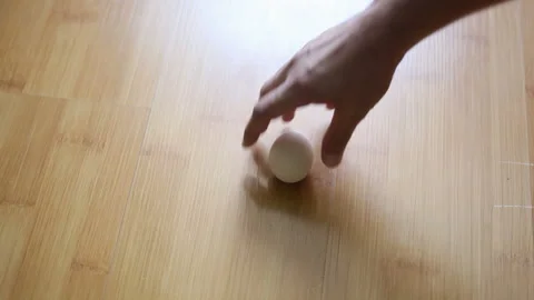  egg spins  Stock Footage 94071892