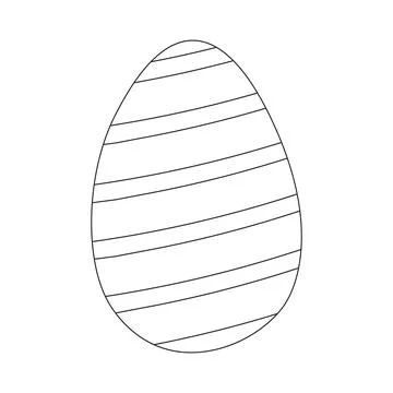 Egg spiral diagonal black and white Иллюстрация