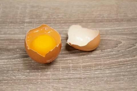  egg on the table Stock Photos