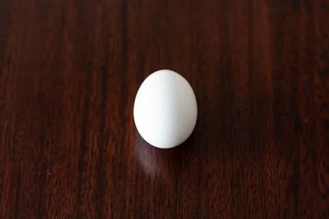 Egg on a table Stock Photos