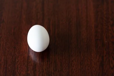 Egg on a table Stock Photos