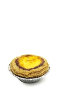 Egg tart cake Stock Photos