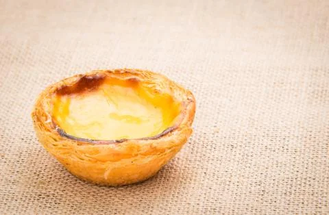 Egg tart Fotos de archivo