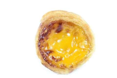 Egg tarts Stock Photos