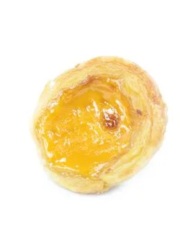 Egg tarts Stock Photos