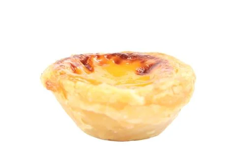 Egg tarts Stock Photos