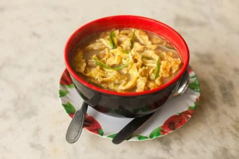 Egg Thukpa Stock Photos