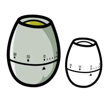 Egg Timer Stock Illustration