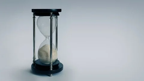 Egg Timer Running Down Timelapse Stock Footage 77141913