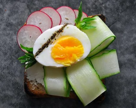 Egg Toast Stock Photos