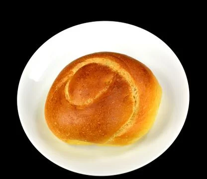 Egg twist roll Stock Photos