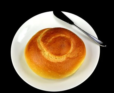 Egg twist roll Stock Photos