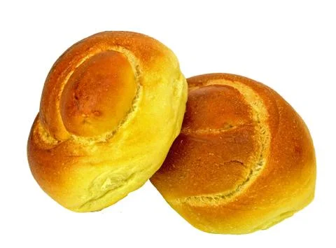 Egg twist rolls Stock Photos