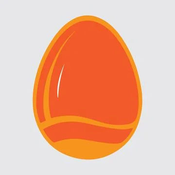 Egg vector art design Ilustración de archivo