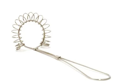 Egg whisk closeup Stock Photos
