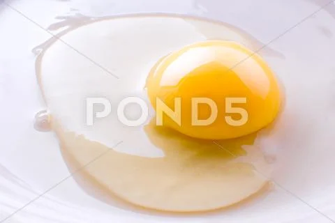 Egg without shell Stock Photos