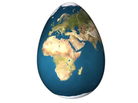 Egg world Stock Illustration