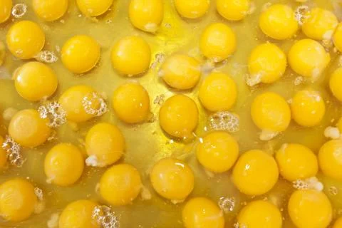 Egg yolk Stock Photos