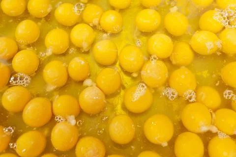 Egg yolk Stock Photos
