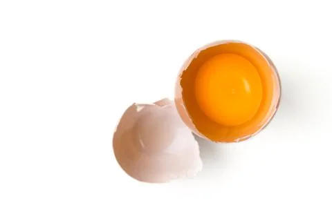 Egg yolk Stock Photos