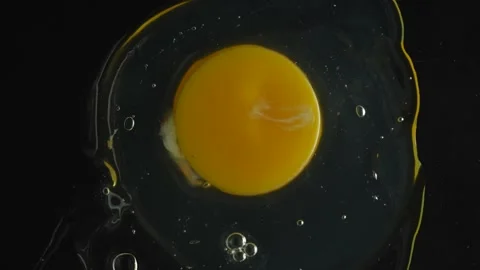 Egg Yolk Splatter Stock Footage 153161056