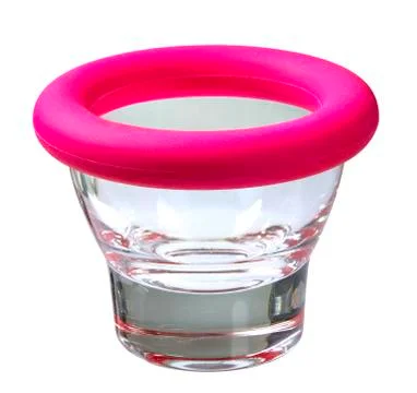 Eggcup isolated on white background Stockfoto's