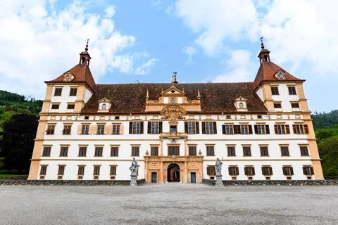 Eggenberg castle in Graz, Austria 스톡 사진