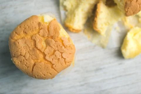 Eggless Vanilla Cupcakes Stock Photos
