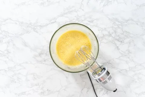 Eggnog Bundt Cake Stock Photos