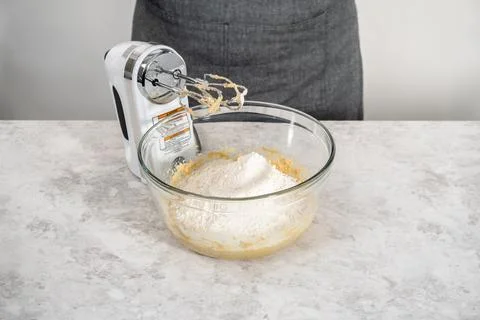 Eggnog Scones Stock Photos