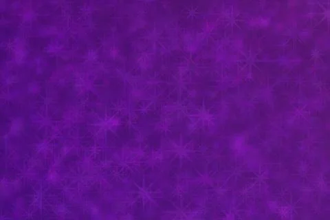 Eggplant  abstract defocused background, star shape bokeh pattern. Stockillustratie