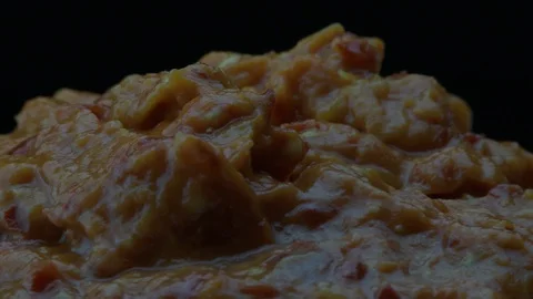 Eggplant caviar dish 動画素材 87646545