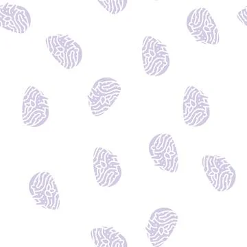 Eggplant with cheese glyph seamless pattern Stock Illustration