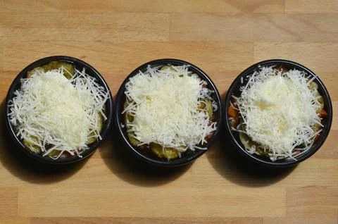 Eggplant dish Stock Photos