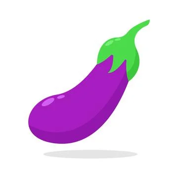 Eggplant illustration Stock Illustration