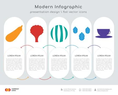 Eggplant infographics design Stock Illustration