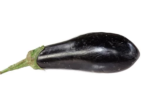 Eggplant isolated on white background 스톡 사진