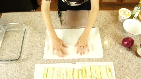 Eggplant Moisture Removing Stock Footage 41307828
