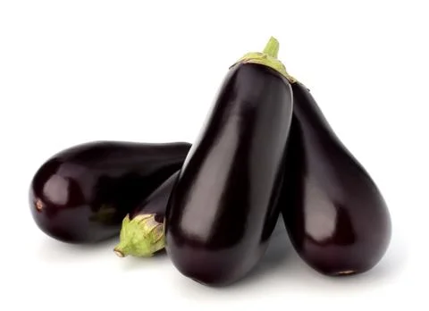 Eggplant or aubergine vegetable Stock Photos