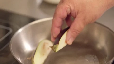 Eggplant on skillet Stock-Footage 77047680