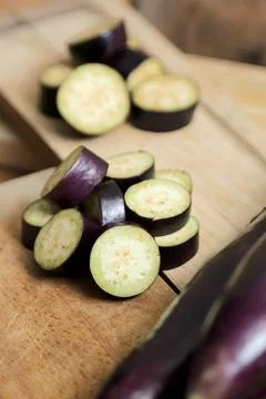 Eggplant vegetables Stock Photos