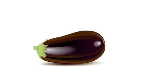 Eggplant Vegtable Illustrazione stock