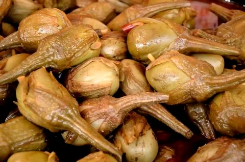 Eggplants Stock Photos